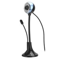 Sonew Caméra webcam Mini Webcam Haute Définition Micro Webcam Rotative USB pour PC Ordinateur Portable Ordinateur