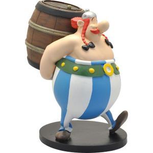 FIGURINE DE JEU PLASTOY - Figurine de collection Obelix et son ton