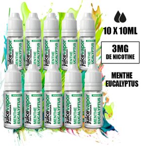 e liquide menthe eucalyptus E-Liquide Menthe Eucalyptus Le Coq Qui Vape - 50ml main image 1