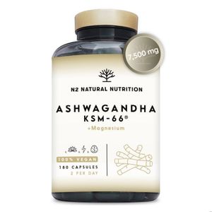 Extrait D'Ashwagandha 9% Medverita - 120 Capsules - Complément Alimentaire - Neuf