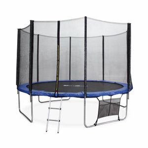 Trampoline De Fitness Trampoline Dint/érieur pour Enfants Trampoline De Jardin Rond Ext/érieur Ensemble Complet avec Filet De S/écurit/é Et Couverture De Bord Gerzely Trampoline De Jardin pour Enfants