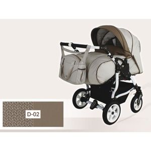 poussette pour poupée jumeau