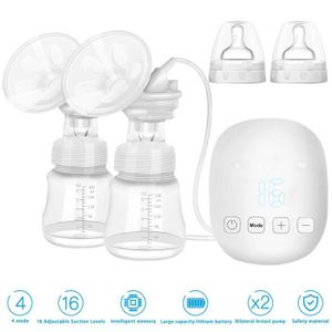 Tire-lait Electrique Pompe dallaitement Mains Libres Momcozy Pompe de Sein Automatique Silencieux Massage Postpartum Prolactine Rechargeable USB 4 Modes 16 Niveaux /Écran Tactile