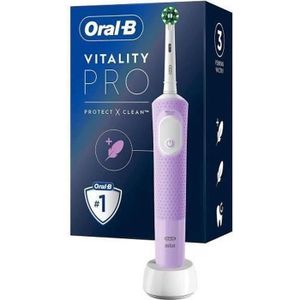 BROSSE A DENTS PULSEUR BRAUN - Brosse à dents - Vitality Pro - Lilas - au