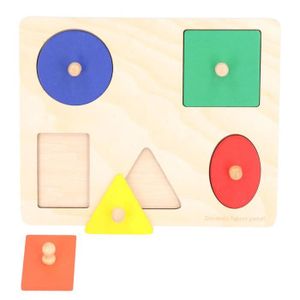 PUZZLE Puzzle en bois pour tout-petits - EJ.LIFE - Formes