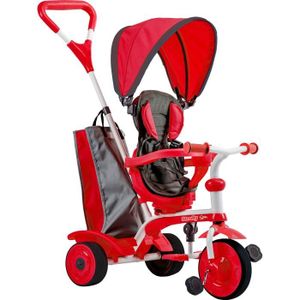 Tricycle STROLLY - Tricycle Evolutif Strolly Spin - Rouge
