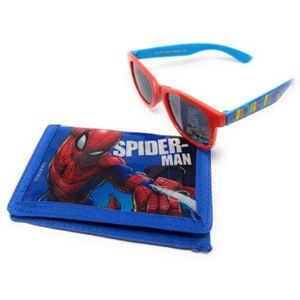 LUNETTES DE SOLEIL Lunettes de soleil Pat' Patrouille et Portefeuille Spiderman enfant Bleu
