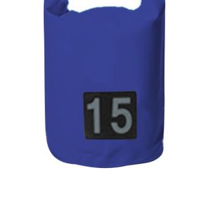 BIDON - SAC ÉTANCHE SURENHAP Sac résistant à l'eau Sac seau étanche hydrofuge sac sec moderne pour le camping de rafting en plein sport 15L Bleu Foncé