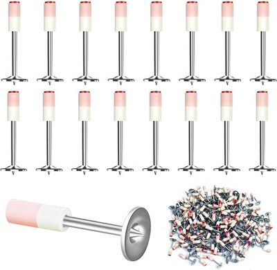 Cloueuse Pneumatique 400 Pièces Clous Pour Cloueur Béton Mini-7,3 Mm Cloueuse Pneumatique 400 Pièces Clous Pour Cloueur Béton Mini-7,3 Mm