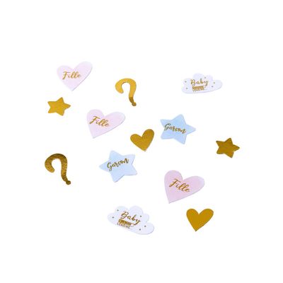 Confetti de Table Joyeux anniversaire pastel 1,5X3,5cm (sachet de