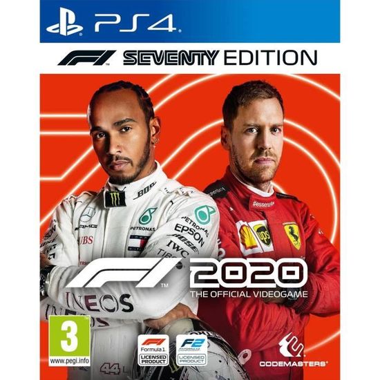 F1 2020 Seventy Edition Jeu PS4