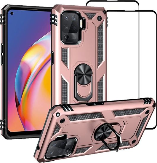 Coque Silicone Anti-choc Transparente Pour Oppo A53S Et A53 + 2 Verres Trempés Inclus - Marque EbestStar