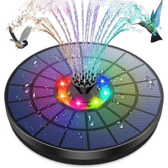 Lumières Solaires Flottantes Pour étang - Forme De Fleur, étanches, Automatiques - Déco Jardin, Bassin, Piscine