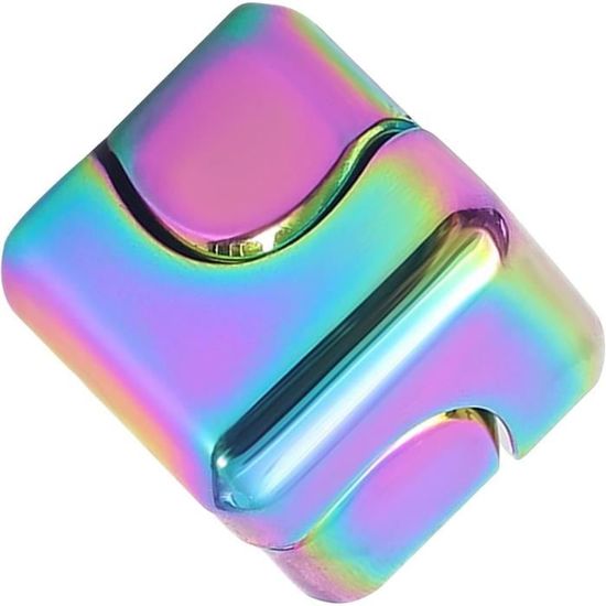 Fidget Cube Noir Hand Spinner 2 Pièces Fidget Cube Décompression Jouet Fidget Cube Noir Hand Spinner 2 Pièces Fidget Cube Décompression Jouet