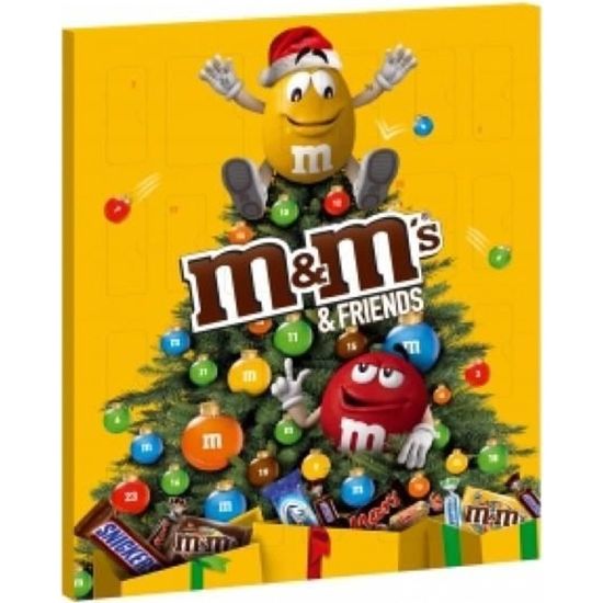 Noel M M S Friends Calendrier De L Avent 361g Cdiscount Maison Noel M M S Friends Calendrier De L Avent 361g Cdiscount Maison