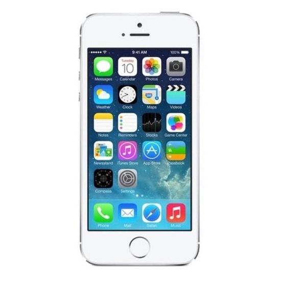 Règlement intérieur de l'écran domestique de l'iPhone 5S-32G Smartphone - Blanc