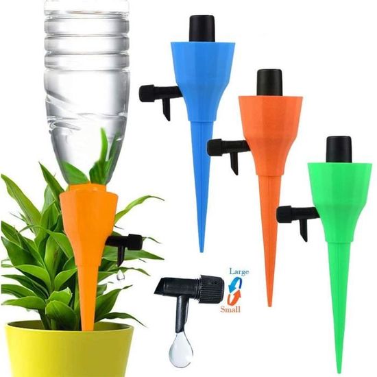 Kit D'Irrigation Goutte à Goutte 6 Pièces - Arrosage Automatique Plantes - Débit Réglable