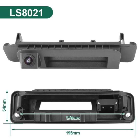 Caméra De Recul Voiture 1080P AHD - Grand Angle 170° Avec Vision Nuit Et Guidage Dynamique