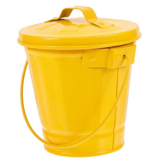 Mini poubelle de voiture en plastique et métal, petite poubelle de voiture, type poussoir