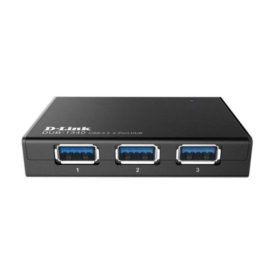 D-LINK HUB 4 Ports "Superspeed" USB 3.0 - DUB-1340