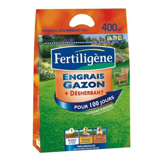 Engrais + désherbant pour gazon - 10 Kg - Cdiscount Jardin