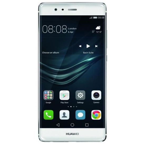 Huawei P9 Smartphone, Display 5.2'', 32 GB Argent