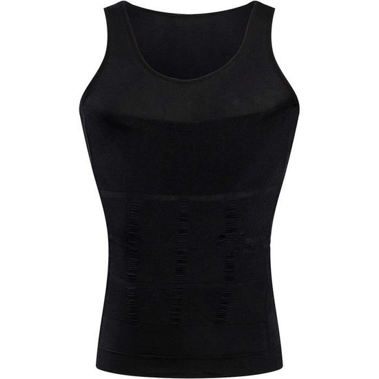 Contrôle Ventre Poitrine Gilet Amincissant LGMTR Homme - Compression Gynécomastie - Contrôle Ventre Et Poitrine - Débardeur Gainant Contournement Ventre