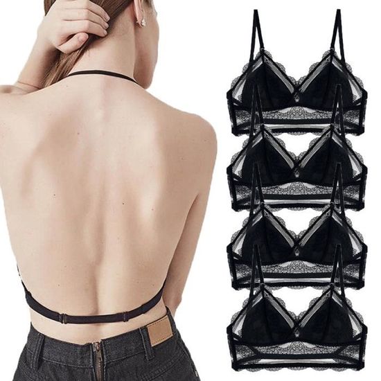 Lot De 8 Extensions De Soutien-gorge - 3 Rangées De Crochets - Blanc - Ajustable Et Confortable - Pour Lingerie Et Bustiers
