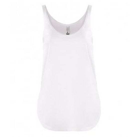 Débardeur Femme Blanc Cerf Noir Avec Paillettes Et Motifs Cercles - Taille S - Polyester - Neuf Sans étiquettes