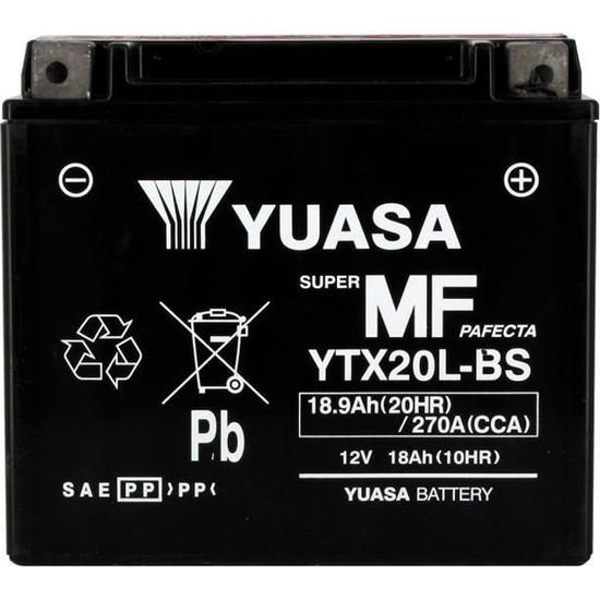 YUASA-812340 - Batterie YTX20LBS