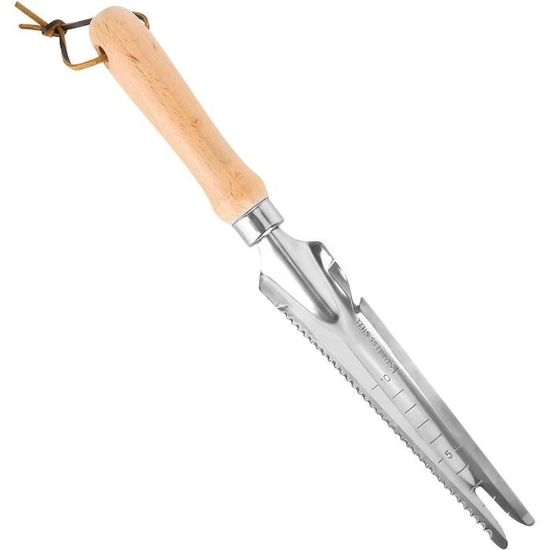 Outil Désherbeur Manuel HYTROVE | Extracteur De Racines En Acier Inox | Ergonomique, Portable | Pour Jardin, Pelouse, Pissenlits