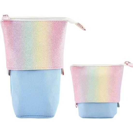 Qiilu Tasse télescopique en Silicone Silicone télescopique boire pliable tasse pliante voyage