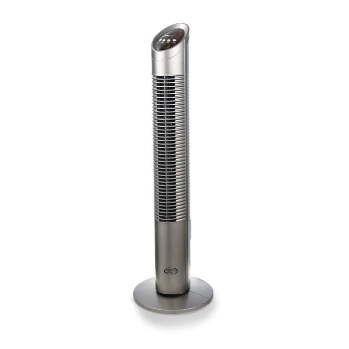 ARGO CLIMA ASPIRE TOWER Ventilateur Colonne, Argent