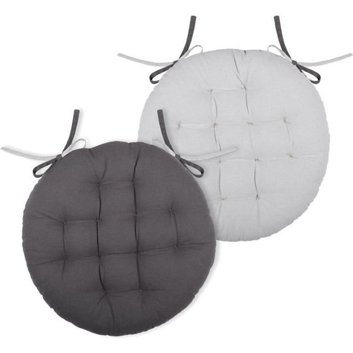 Gris Perle - Coussin de chaise