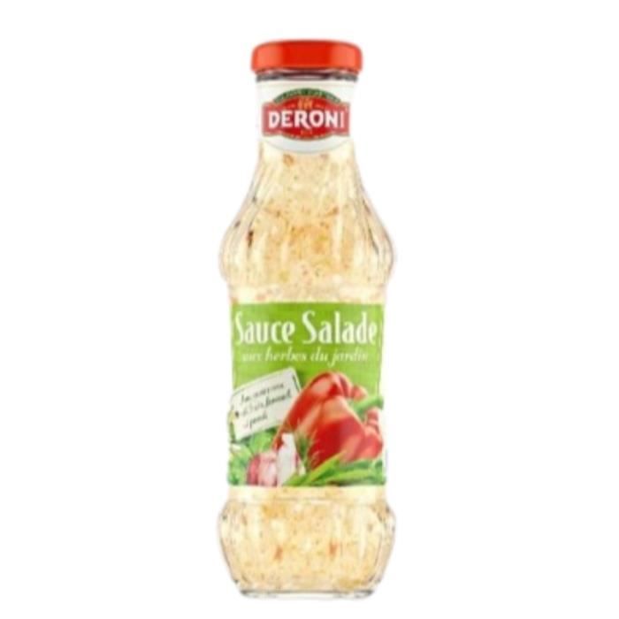 Vinaigrette aux épices du jardin Deroni - 305g