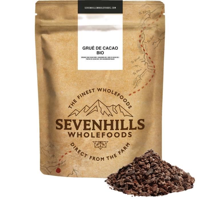 Sevenhills Wholefoods Bio Grué De Cacao Cru 1kg