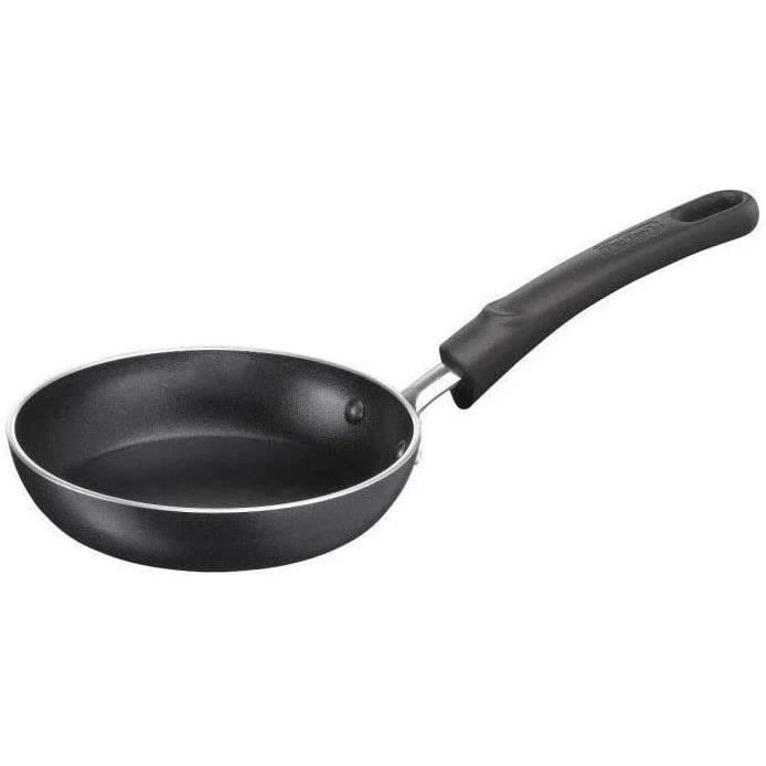 POELE SAUTEUSE Tefal B3670002 Ideal Poêle à Blinis, En Fonte d'Aluminium, Noir, 12 cm35