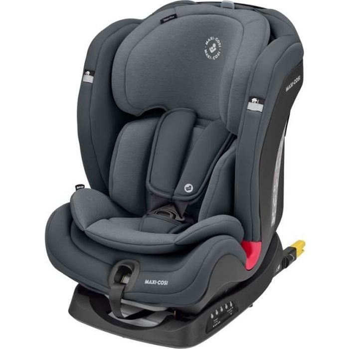 Siège auto évolutif MAXI COSI Titan Plus, Groupe 1/2/3, Isofix, inclinable, Authentic Graphite