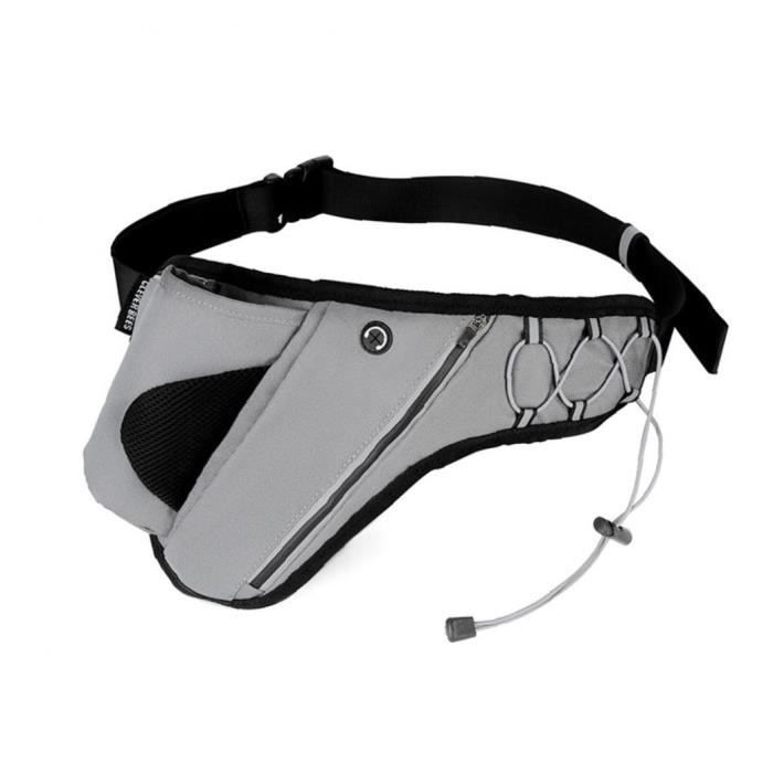 Course Packs taille réfléchissants Sac de taille imperméable avec porte-bouteille d'eau pour les femmes Hommes Cyclisme