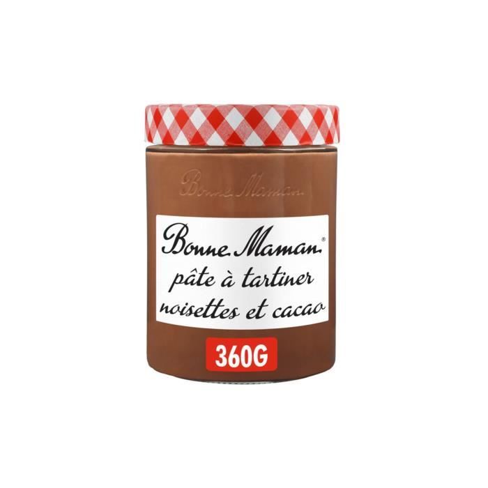 Pate à tartiner noisette et cacao Bonne Maman - 360g