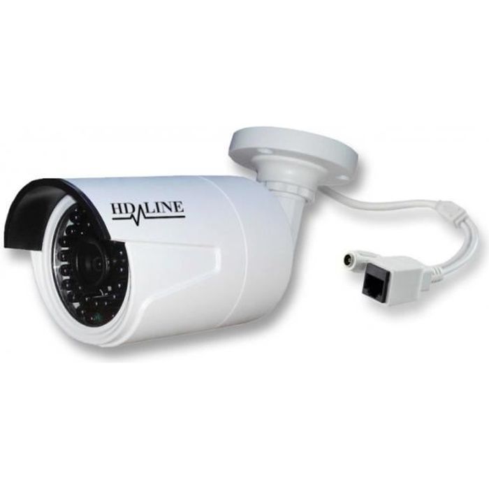 Caméra de surveillance IP Couleur Vidéosurveillance 720P 36 LED