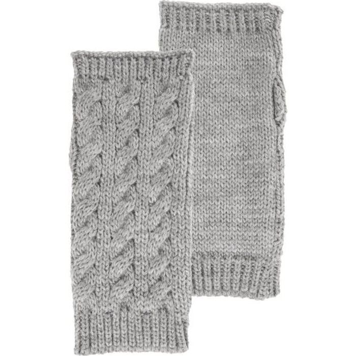 Isotoner Mitaines gris femme
