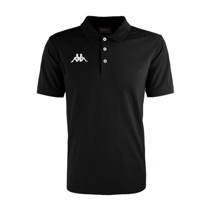 KAPPA - Enfant - Polo Lifestyle Peglio Noir 10Y