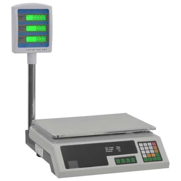 Balance électronique avec LCD pour colis 30 kg