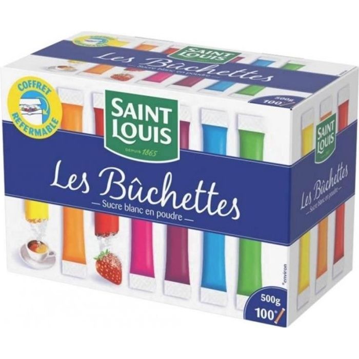 Saint Louis Les Bûchettes Sucre En Poudre 500g (lot de 3)