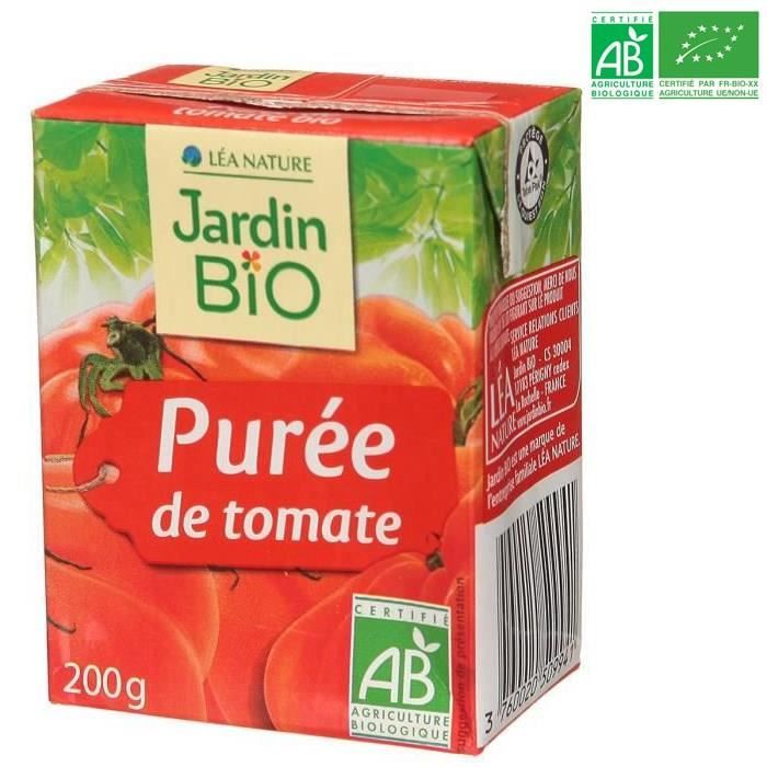JARDIN BIO Purée tomate bio 200g