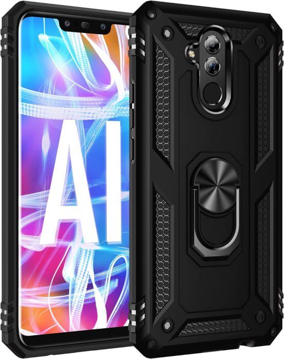 Peakally Coque Huawei Mate 20, Etui Souple Flexible en Premium TPU Noir