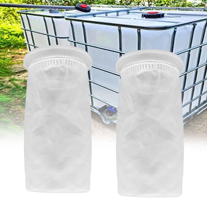 4 Filtres IBC Nylon 25cm - Maille 200 Pour Eau De Pluie - Filtre Couvercle IBC - Utilisation Chimique/Industrielle - 12