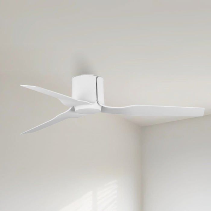 MICA Ventilateur de Plafond Blanc avec Lumière Ø132 cm - Ols Original