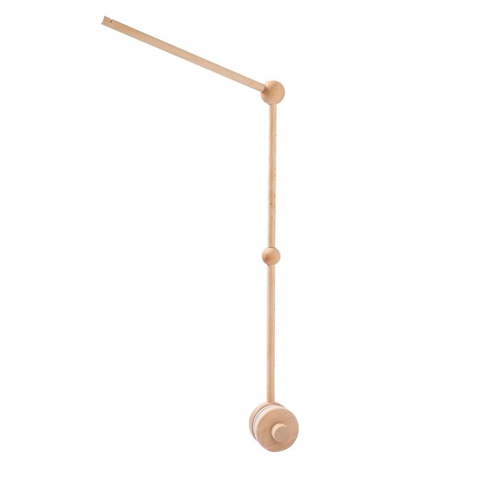 GD08332-Bras mobile de berceau Berceau Mobile Bras Berceau Mobile Support Composite Bois Durable